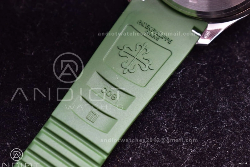 5168G Green 1:1 Green ZF SS Rubber Dial On Aquanaut Strap Best Edition 42mm 324CS 0109